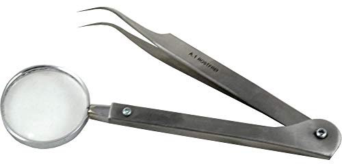 ZECKENZANGE/-pinzette verstellb.Lupe 11,5 cm 1 St