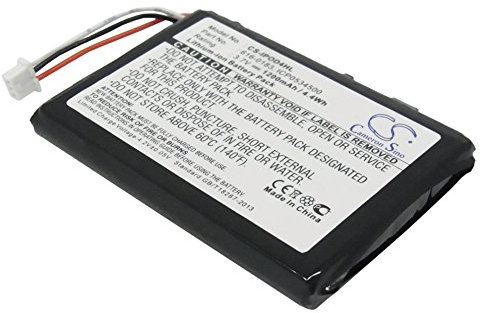 VINTRONS 3.7V Battery for iPOD 616-0183, 4th Generatio