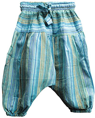 Shopoholic Fashion Kinder Hippie Boho Bunte Bequeme Lockere Haremshose