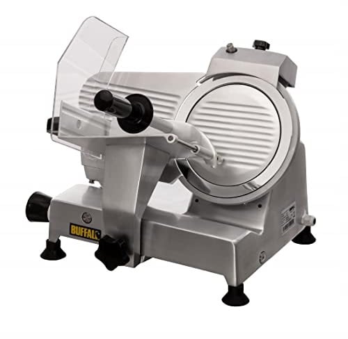 Buffalo affettatrice 220 mm cibo elettrico lama cutter commerciale ristorante