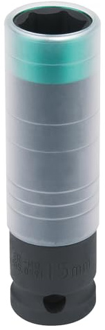 KS Tools 515.0991 SlimPOWER 1/2Impact-Stecknuss, 15mm