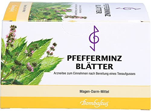 Bombastus Pfefferminzblätter Arzneitee Magen-Darm-Mittel, 20 St. Filterbeutel