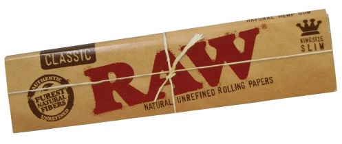 15 Booklets of Raw Classic King Size Rolling Paper By MakBros