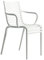 driade - Pip-e Armlehnstuhl - cremeweiß - Philippe Starck mit Eugeni Quitllet - Design - Gartenstuhl - Küchenstuhl - Speisezimmerstuhl - Terrassenstuhl