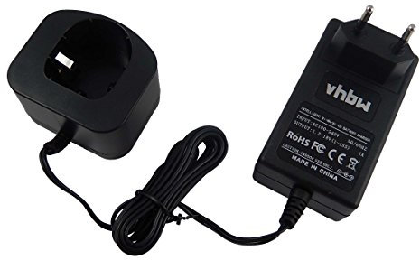 vhbw Ladegerät kompatibel mit Ryobi CTH1201, CTH1202, CTH1202K, CTH1202K2, CSS-180L, CST-180M, CTH1442 Werkzeug NI-Cd, NiMH-Akkus