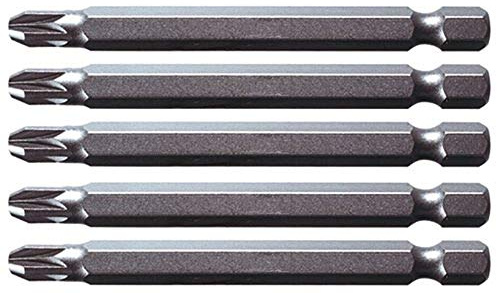 KS Tools 1/4' CLASSIC Bit PZ, 75mm, PZ2, 5er Pack