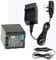 DSTE VBN260 Rechargeable Li-ion Battery + DC126U Travel and Car Charger Compatible for Panasonic Lumix HC-X910 HC-X920 HDC-HS900 HDC-SD800 HDC-SD900 HDC-TM900 Camera as VW-VBN260E-K VW-VBN260E
