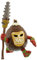Bullyland - Kokomora aus Disneys Vaiana, perfekt als Spielzeug Figur, Dekoration und kleines Geschenk für Kinder ab 3 Jahren, detailgetreue 7,5 cm Walt Disney Sammelfigur 13189