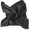 PB-SOAR Einfarbiger Schal Bandana Halstuch Kopftuch Nickituch, 13 Farben auswählbar (Schwarz)
