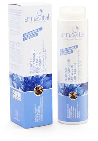 Amavital Kopfhaut Shampoo gegen Schuppen 250ml – ausgleichend, reinigend, Anti-Schuppen Pflege