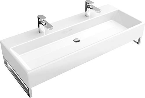 Villeroy & Boch Waschbecken MEMENTO 5133A1 100x47cm Hahnloch durchgestochen ohne Überlauf weiß, 5133