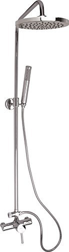 Rousseau Taupo 4000950 - Columna de ducha combinada, cromada