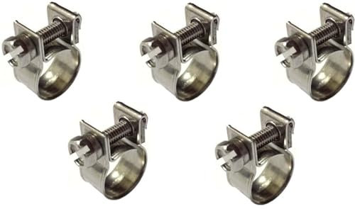 SCHLAUCHSCHELLEN mini Ø 6-8mm EDELSTAHL