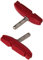 Kool-Stop Bremsschuh Canti -Eagle2- C2 rot