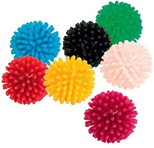 Trixie Igelbälle für Katzen, 7 Stück Für begeistertes Spielen; Durchmesser: 3 cm