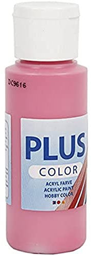 Plus color pintura acrílica, color rosa, 60 ml