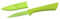 Nirosta Cuchillo Patatero 8-20Cm, polipropileno revestimiento TPR, acero inox, color verde. 1 ud.