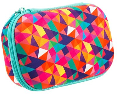 ZIPIT Colorz Box Federmäppchen, Bunte Dreiecke