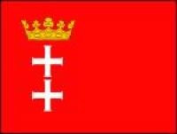 Flagge 90 x 150 : Danzig
