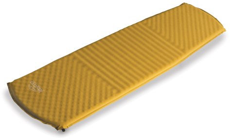 Lestra selbstaufblasende Isomatte Sleep Mumie Comfort, gelb, 183 x 51/43 x 3,5 cm