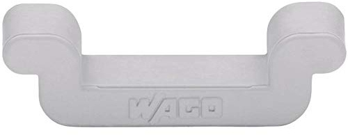 Edge guards; for DIN 35 rail (7.5 mm high); gray