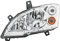 HELLA 1Eg 009 627-011 Halogène-Projecteur Principal - Ece/Ccc - Pour Circulation À Droite - Avant Gauche