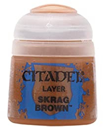 CITADEL Games Workshop Paint Pot Skrag Brown
