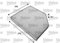 VALEO 715579 Filtro, Aria abitacolo ESSENTIAL, Filtro particelle (polline), Protezione contro il polline, la polvere e i batteri