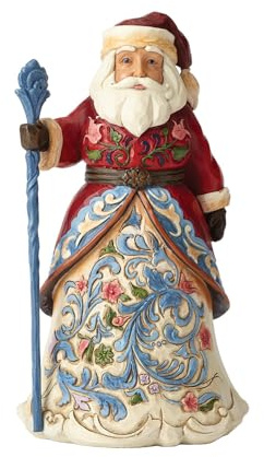 Jim Shore for Enesco Jim Shore Heartwood Creek Norwegian Santa 4053705 Figurine, Multicoloured