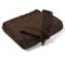 EHC Waffle Cotton Woven King Size Sofa Throw 3 Seater Sofa/Chair/Double Bed, 228 x 254 cm, Chocolate