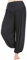 HOEREV Super weiche Modal Spandex Harem Yoga Pilates Hosen, Gr.-XS,Schwarz