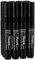 SHARPIE M15 Permanentmarker | Patronenspitze | schwarz | 12er Box