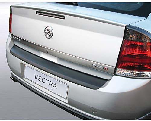 RGM ABS Heckstoßstangenschutz kompatibel mit Opel Vectra C 4/5 türer 2005-2008 exkl. Wagon Schwarz