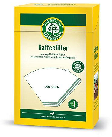 Lebensbaum Bio Kaffeefilter Gr. 4 (18 x 100 Stk)