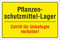 Schild Pflanzenschutzmittel Lager, Betreten verboten, 300 x 200 mm