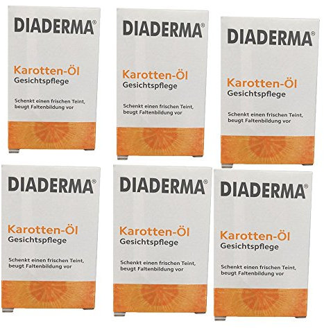 Diaderma Karottenöl Gesichtpflege 6er Pack (6x30ml)