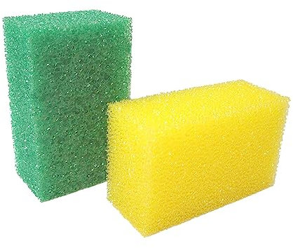 Lote 6 Esponjas Verdes Especial para Uso de la Fantástica Piedra Blanca + Regalo Detalle Decorativo