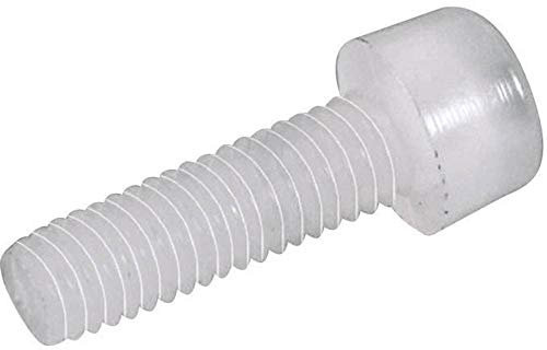 TOOLCRAFT 830316 Cylinder Screws M5 30 mm Hex Socket DIN 912 Plastic Polyamide Pack of 10