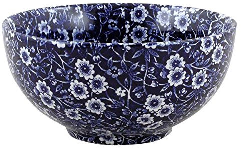Burleigh Blau Calico Rice Bowl 16cm