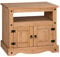 Mercers Furniture Corona Straight TV Unit Solid Pine Living Room