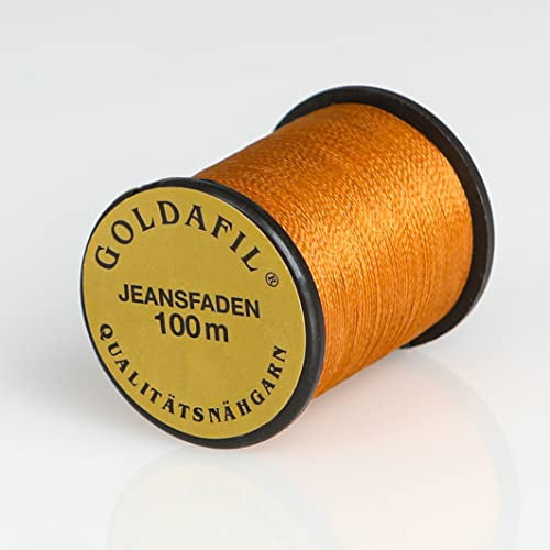 Jeansfaden GOLDAFIL Qualitätsgarn 100m kupfer