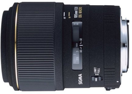 Sigma 105mm f2.8 EX DG lens for Sigma Digital and film SLR cameras