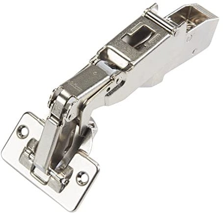 Blum 170 Degrees para atornillar de cierre automático y carcasa rígida en la parte superior recto bisagras 71T6550 de Blum