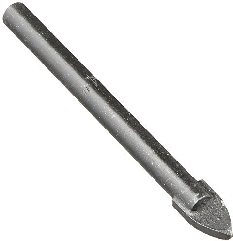 BLACK+DECKER 16902 Glass/Tile Drill Bit, 1/4-Inch X 2-1/4-Inch, Silver
