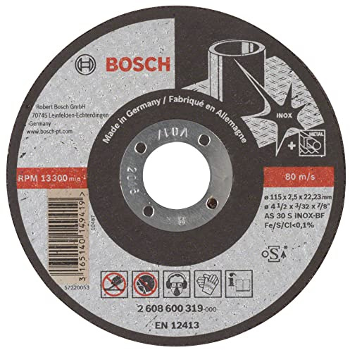 Bosch Accessories Expert Inox gerader Schnitt: 115x2,5mm