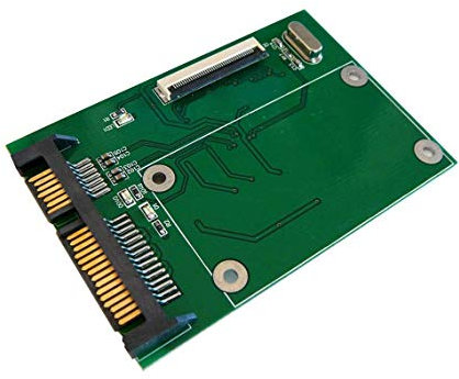 KALEA-INFORMATIQUE Convertitore adattatore ZIF 40 fili 1,8 a SATA per montare un disco rigido ZIF su una porta SATA 2,5 o 3,5