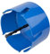wolfcraft 5960000 1 Trépan Traversant Multimatériaux Ct Ø 112 Mm, Queue 6 Pans, Prêt à L'emploi avec Foret Centreur Ct Ø 8 Mm bleu