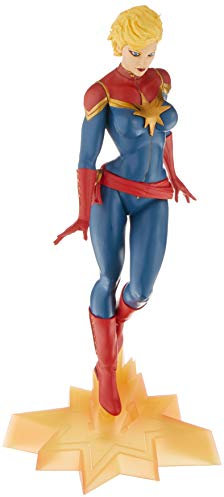 Diamond DEC152122 Captain Marvel Statue 23Cm, Mehrfarbig