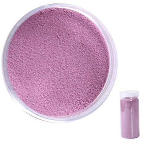 Streudekoration 2100g Dekosand Farbsand Sand bunt Quarzsand 80-100u Violett (3 Dosen)