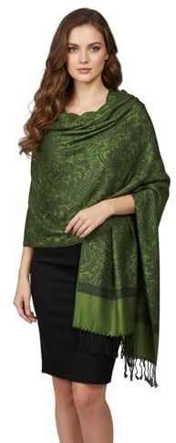 PASKMLNA Damen Paisley Pashmina Schal,Stola